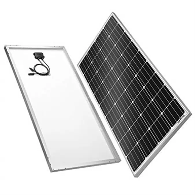 BougeRV 170W 12 Volts Monocrystalline Solar Panel