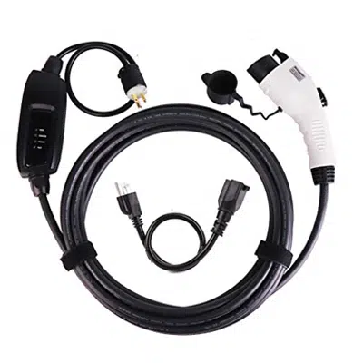 BougeRV Level 2 EV Charger Cable (240V, 16A, 25FT) Portable için görüntü