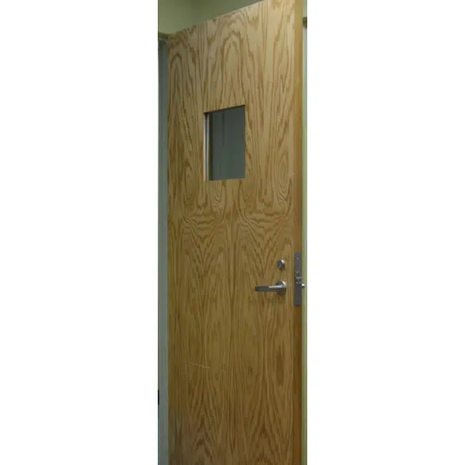 Model DRWV Bullet Resistant Wood Veneer Door & Frame