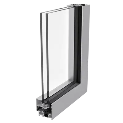 Image for ARS-62 HO 1-sash window+ fixed lower