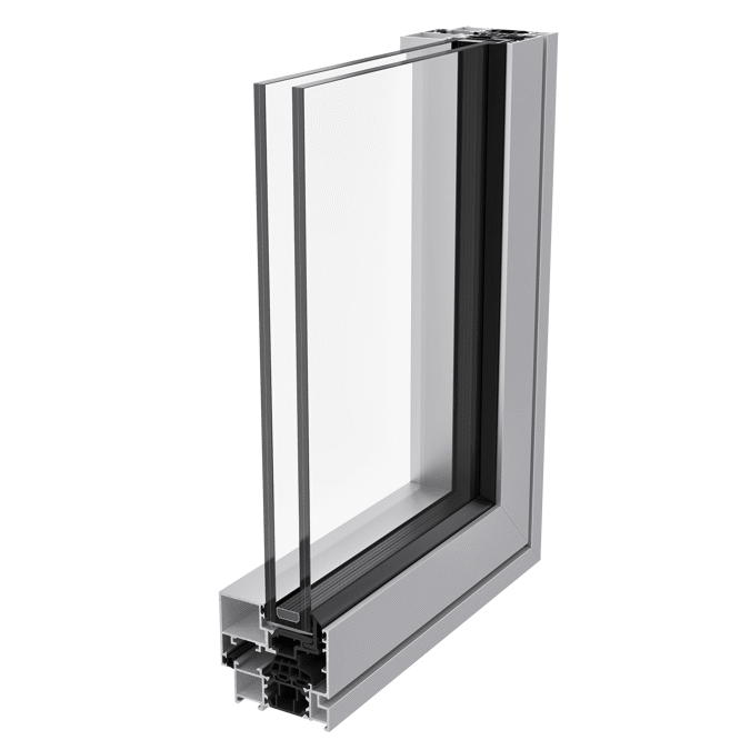 BIM objects - Free download! ARS-72 HO 2-sashes patio door | BIMobject