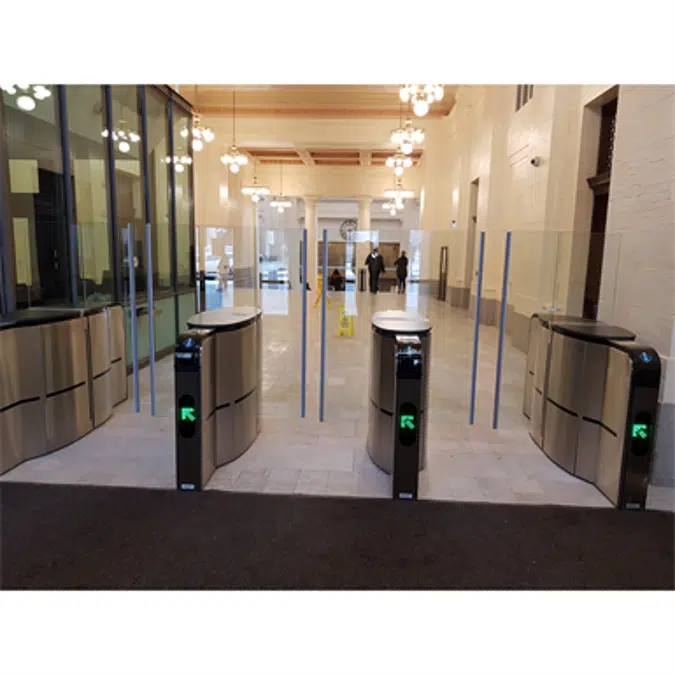 SmartLane 912 Access Control SpeedGate Turnstile - USA/CAN