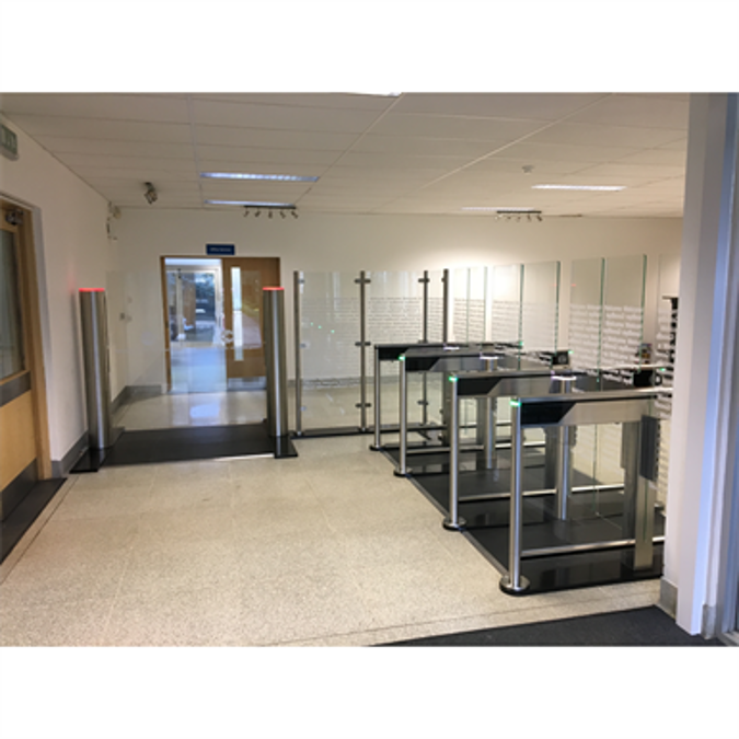 BIM objects - Free download! Access Lane AL 934 Swing Gate | BIMobject