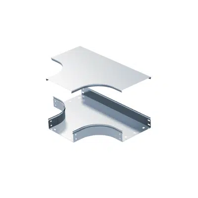 obraz dla T-Junction Connector for Cable Trays (Perforated - Solid) DHT