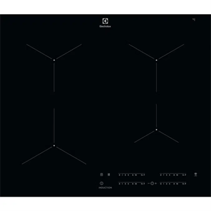 Electrolux Induction Full Hob 60 Black