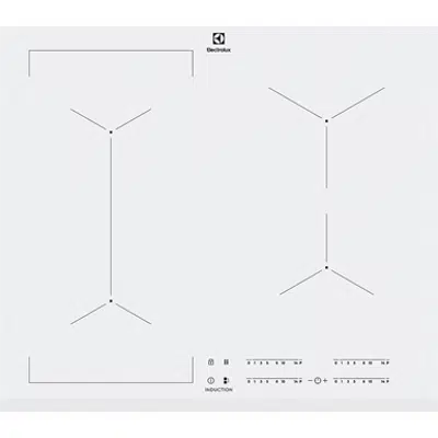 Image for Electrolux Induction Full Hob 60 White