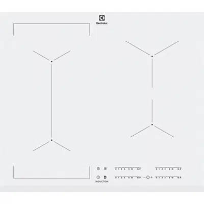 kuva kohteelle Electrolux Induction Full Hob 60 White