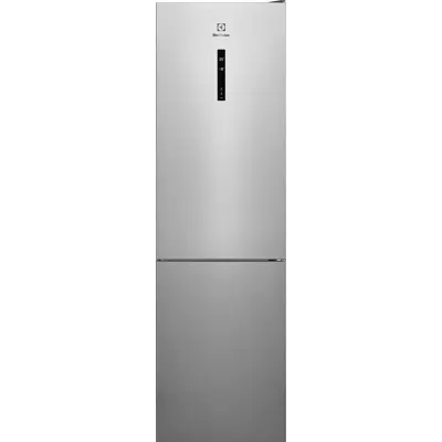 Electrolux FS Fridge Freezer Bottom Freezer Grey+Stainless Steel Door with Antifingerprint 595 2010