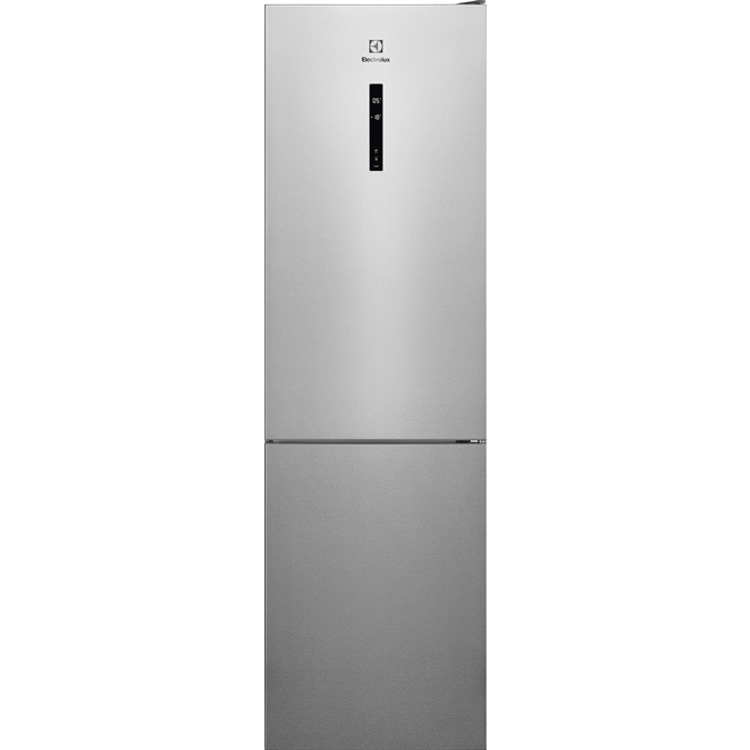 Electrolux FS Fridge_Freezer Bottom Freezer Grey+Stainless Steel Door with Antifingerprint 595 2010