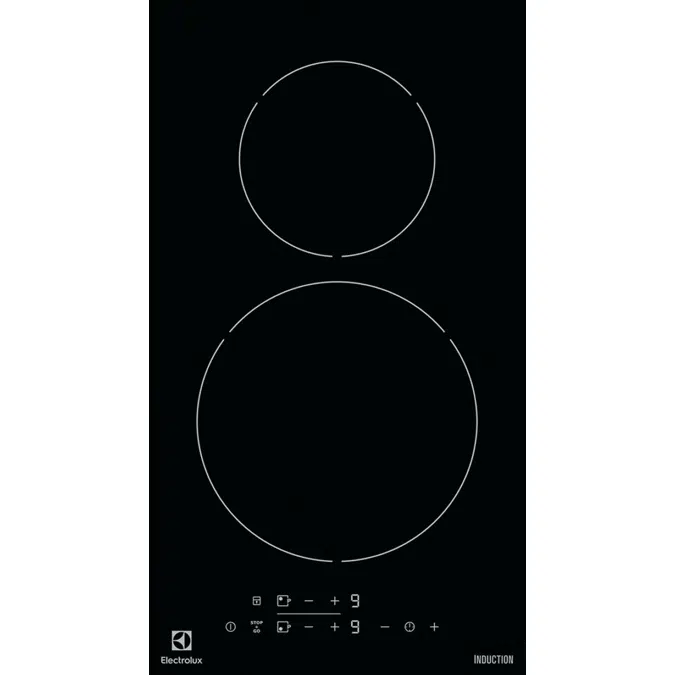 Electrolux Induction Full Hob Domino Black