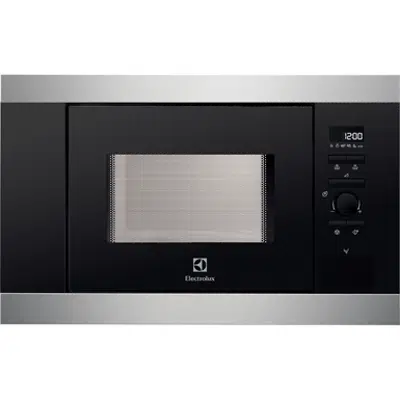 Electrolux FBI Microwave Oven Stainless steel with antifingerprint 600 380