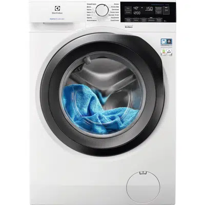 Electrolux Free Standing Washer HEC 54 XXXL White için görüntü