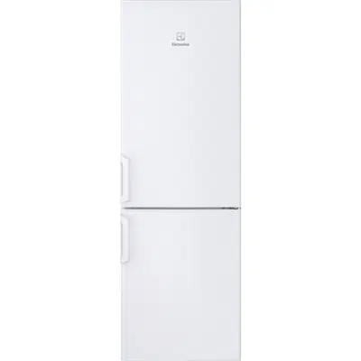 Electrolux FS Fridge Freezer Bottom Freezer White 558 1687 için görüntü