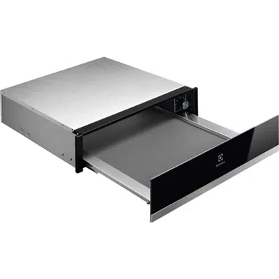 Image pour Electrolux Warming drawer Black/Stainless steel with antifingerprint 140 594