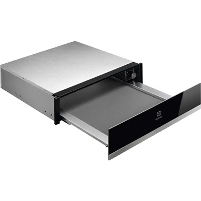 Electrolux Warming drawer Black/Stainless steel with antifingerprint 140 594