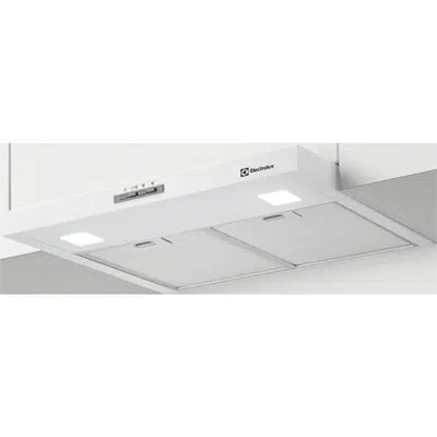 画像 Electrolux Traditional Hood InBox 2.0 50 White