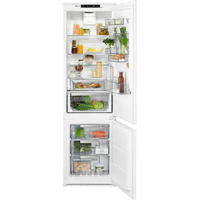 Electrolux BI Slide Door Fridge Freezer Bottom Freezer  548 1884