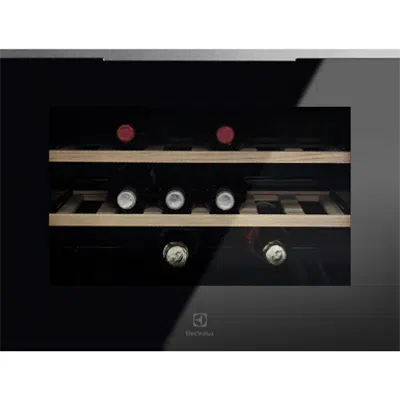 Image for Electrolux BI Wine cellar 46*60 Seamless Black/Stainless steel with antifingerprint