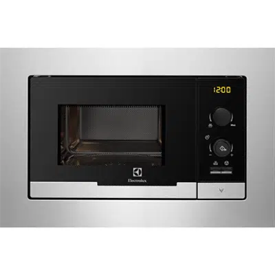 Electrolux FBI Microwave Oven Stainless Steel 600 380 için görüntü