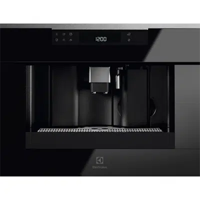 Image for Electrolux Coffee Machine 60 Seamless Black/Stainless steel with antifingerprint