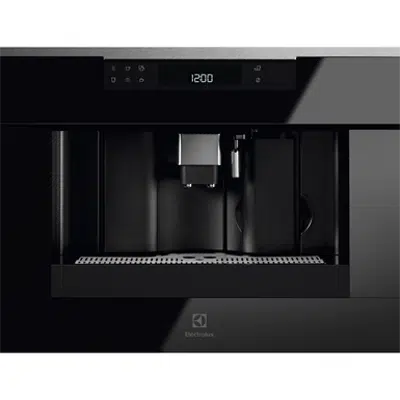 Image pour Electrolux Coffee Machine 60 Seamless Black/Stainless steel with antifingerprint