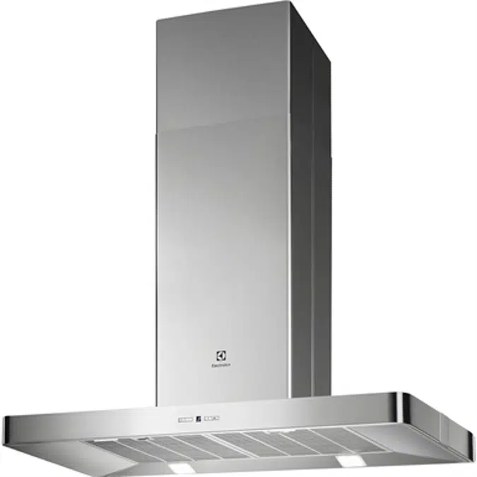 Objets BIM - Téléchargement gratuit ! Electrolux Island Hood Future T 90  Stainless Steel