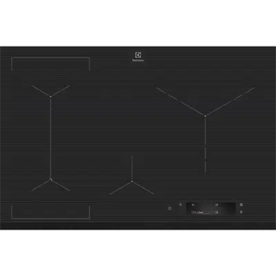 画像 Electrolux Induction Full Hob 80 Dark Grey