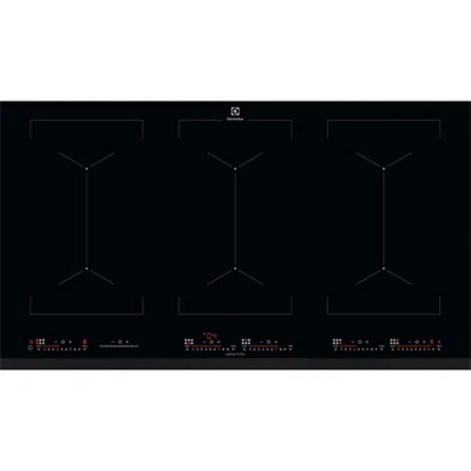 Electrolux Induction Full Hob 90 Black