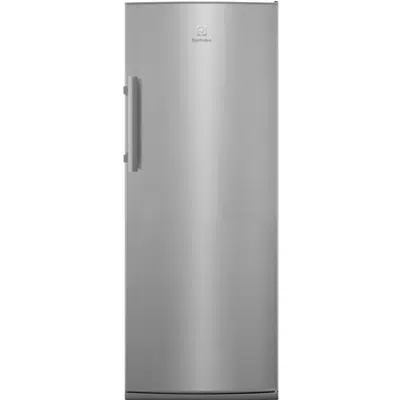 Electrolux FS Refrigerator Freezer Compartment 1550 595 Grey+Stainless Steel Door with Antifingerprint