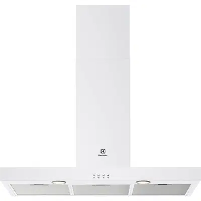 obraz dla Electrolux Chimney Standard Hood Beta 90 White