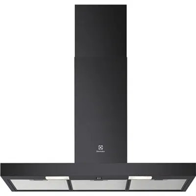 Electrolux Chimney Standard Hood Beta 90 Black için görüntü