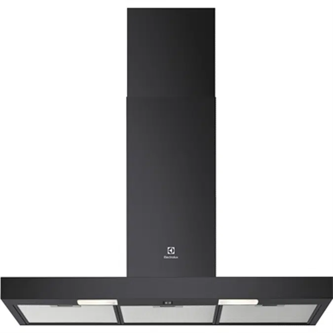 Electrolux Chimney Standard Hood Beta 90 Black