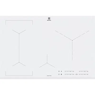 imagen para Electrolux Induction Full Hob 80 White