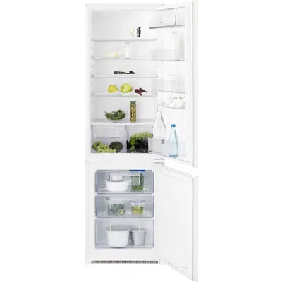 Electrolux BI Slide Door Fridge Freezer Bottom Freezer 548 1772
