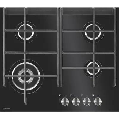 Image for Electrolux Gas Ceramic Hob 60 Black