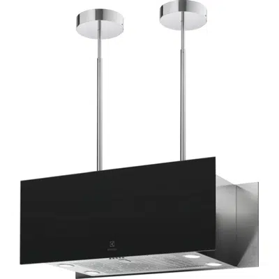 billede til Electrolux Island Hood Secret 90 Matt Black