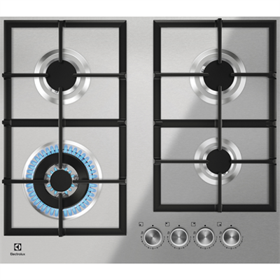 Image pour Electrolux Gas Hob 60 Stainless Steel
