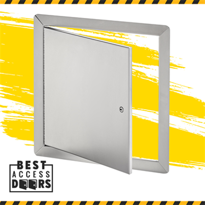 Image pour Universal Access Panel in Stainless Steel Access Door Drywall