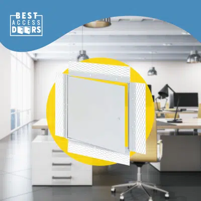 画像 Universal Access Panel with Plaster Flange (BA-UAP-PF)