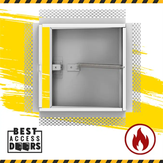 Fire-Rated Non Insulated Access Panel with Plaster Flange (BA-FRN-PF)