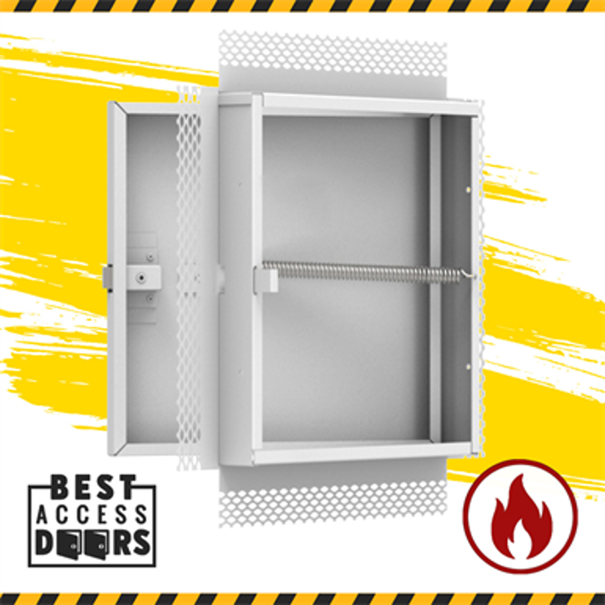BIM objects Free download! FireRated Non Insulated Access Panel with