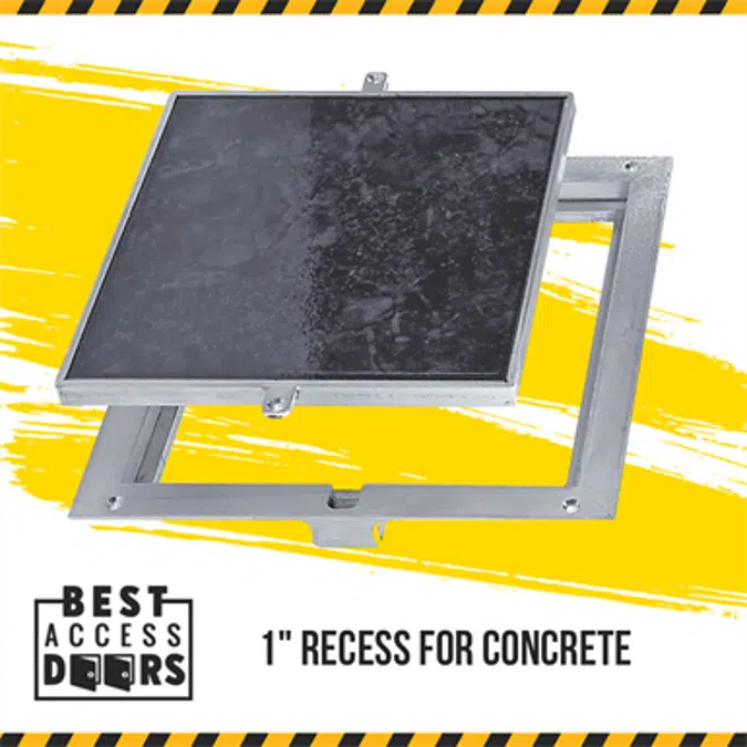 Removable Floor Hatch Recessed for Concrete (BA-RRFD-C1)