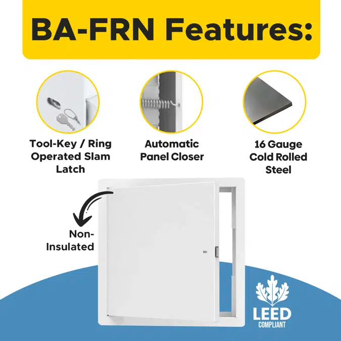 Fire-Rated Non Insulated Access Panel (BA-FRN)