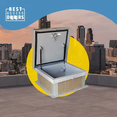 Image for Galvanized Roof Hatch (BA-GRH)