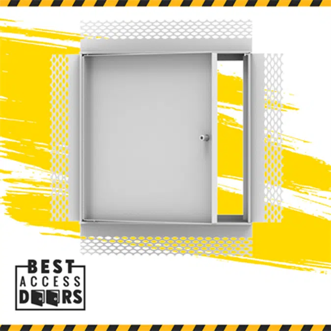 Recessed Access Door for Walls and Ceilings with Plaster Flange (BA-RAD-PF)  