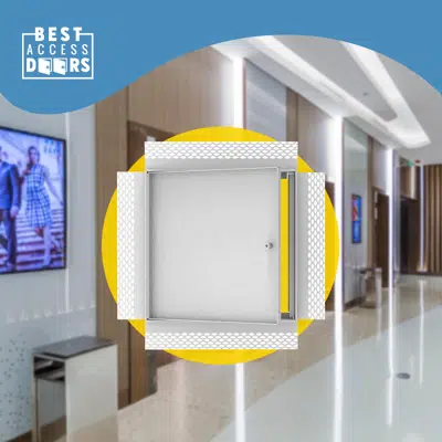 afbeelding voor Recessed Access Door for Walls and Ceilings with Plaster Flange (BA-RAD-PF)  