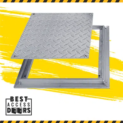 Image for Removable Diamond Plated Floor Hatch (BA-RFD)