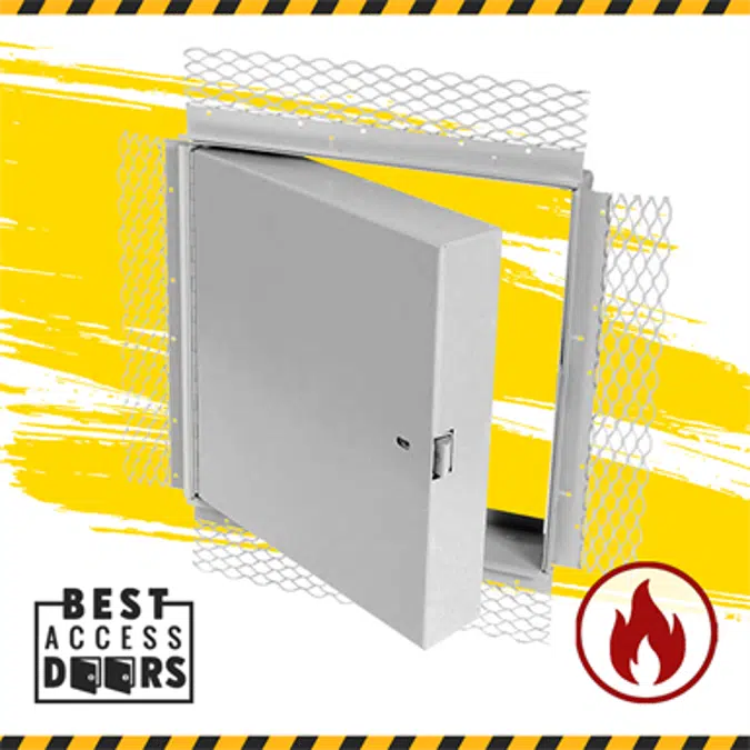 Fire Rated Insulated Access Panel with Plaster Flange (BA-FRI-PF)