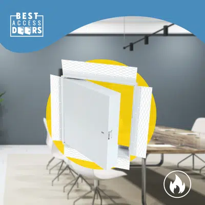 Image for Fire-Rated Rated Access Panel - Insulated with Plaster Flange (BA-FRI-PF)