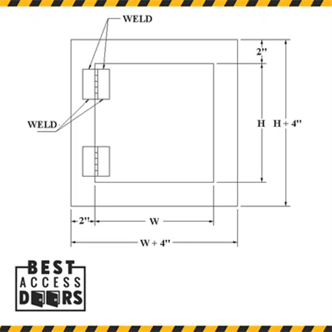 High Security Access Panel (BA-HSS)